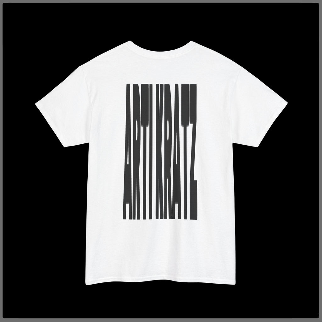 Cat Face Tee — Minimalist Retro Kitten Graphic T‑Shirt