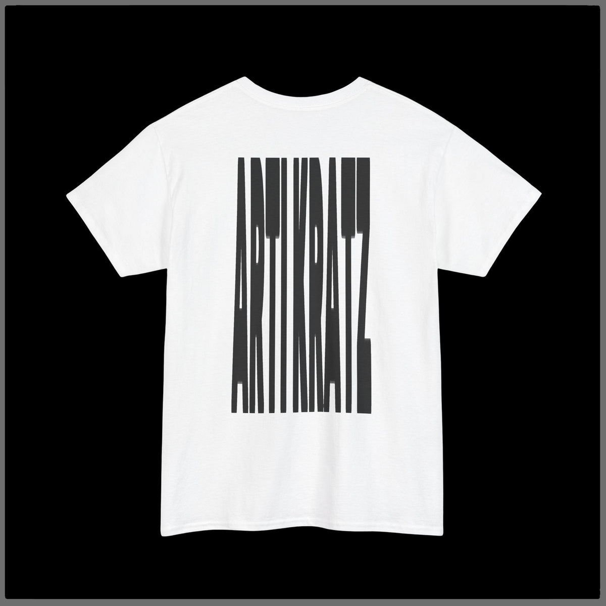 Cat Face Tee — Minimalist Retro Kitten Graphic T‑Shirt