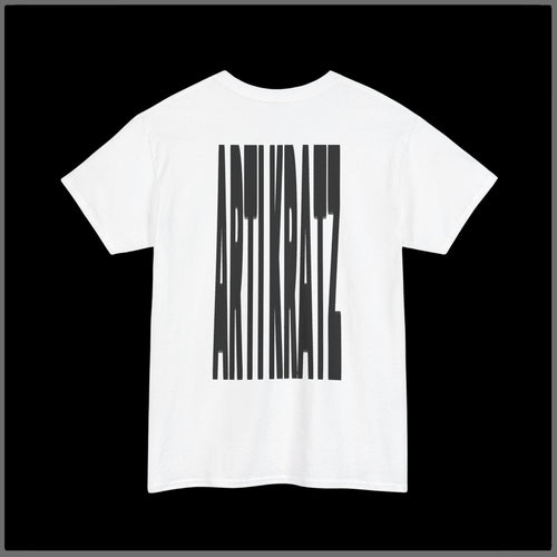 Cat Face Tee — Minimalist Retro Kitten Graphic T‑Shirt