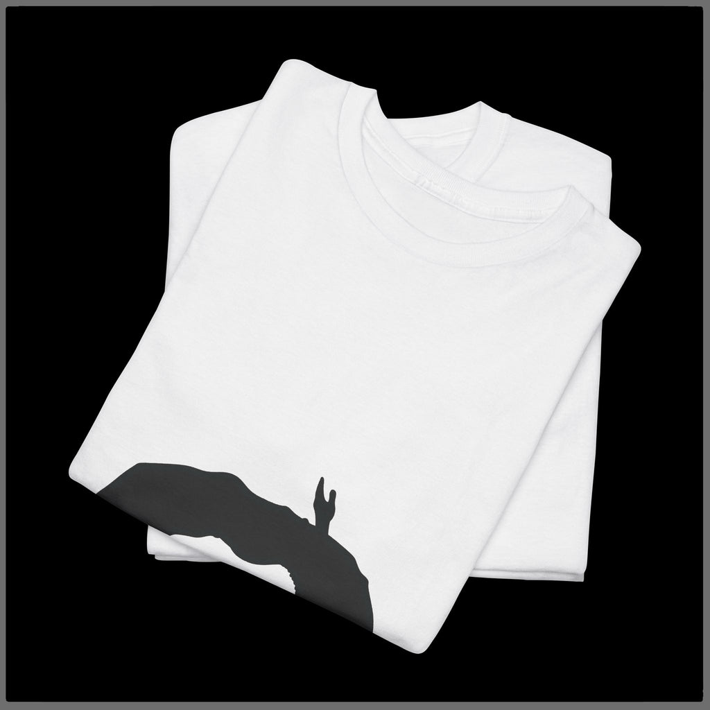 Diver Silhouette Tee — Artistic Back-Print Swim Diver T-Shirt