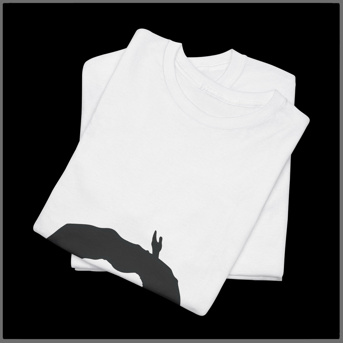 Diver Silhouette Tee — Artistic Back-Print Swim Diver T-Shirt