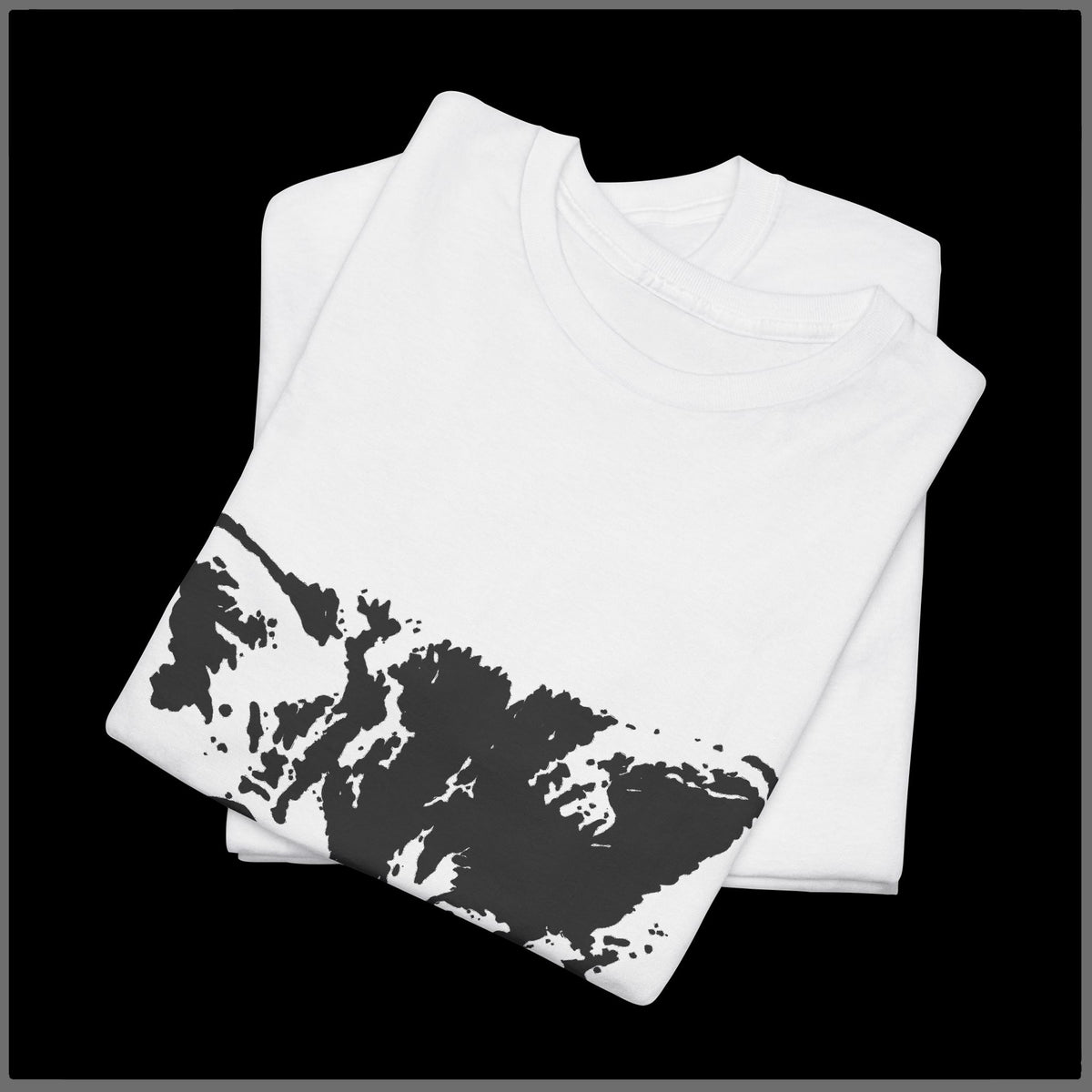 Cat Face Tee — Minimalist Retro Kitten Graphic T‑Shirt