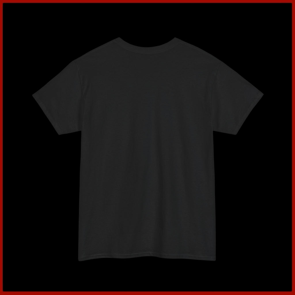 Plastic Bag Art Tee — Blue Floating Grocery Bag Graphic T‑Shirt