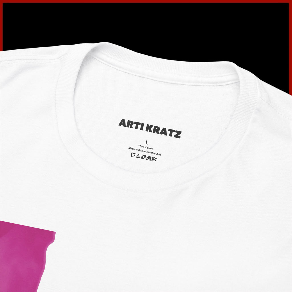 T-Shirt — Pink Speaker Stack & 'Pink Riot' Graphic Tee