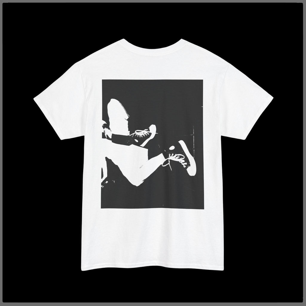 Vintage Street Dancer T‑Shirt — Black & White Skate/Punk Graphic Tee