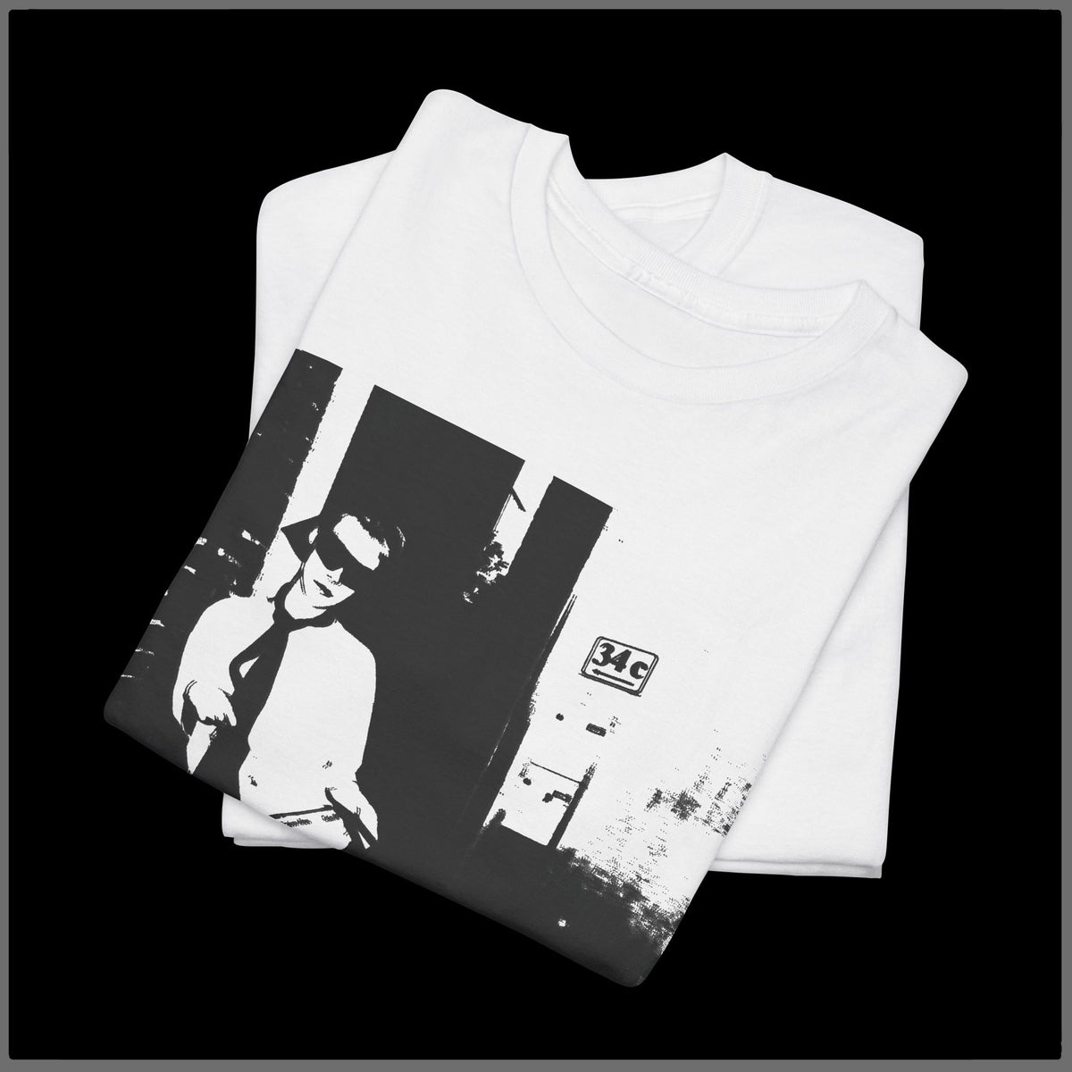 Vintage Street Dancer T‑Shirt — Black & White Skate/Punk Graphic Tee